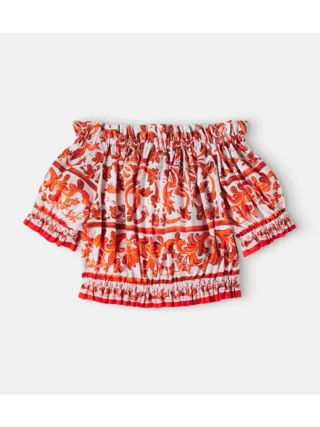 Gyerek felső Dolce&gabbana narancsszínű
