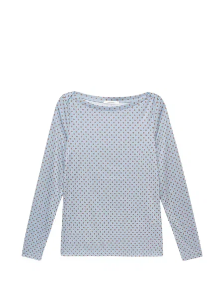 Tricou Maliparmi cu imagine din jerseu albastru