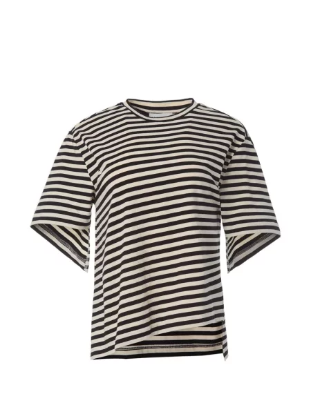 Tricou Monse asimetric alb