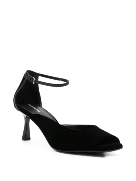 Pantofi cu toc Lola Cruz cu bretele negru