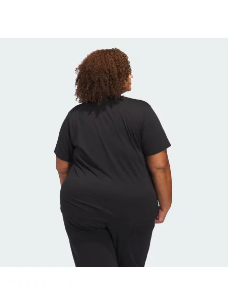 Tričko Small Logo Plus Size bílé
