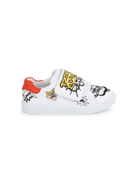 Sneakersy dziecięce Kenzo białe