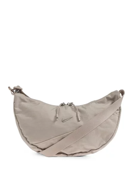 Decupat pantaloni scurți Nike cu broderie plasă roz