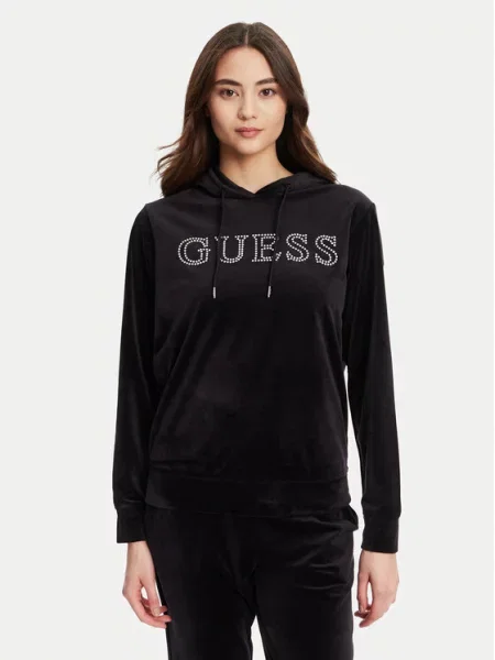 Guess Bluza czarny