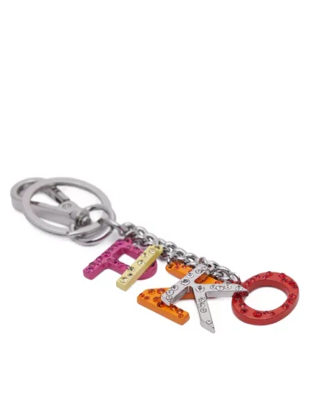 Pakabukas PINKO Letters Keychain sidabrinė
