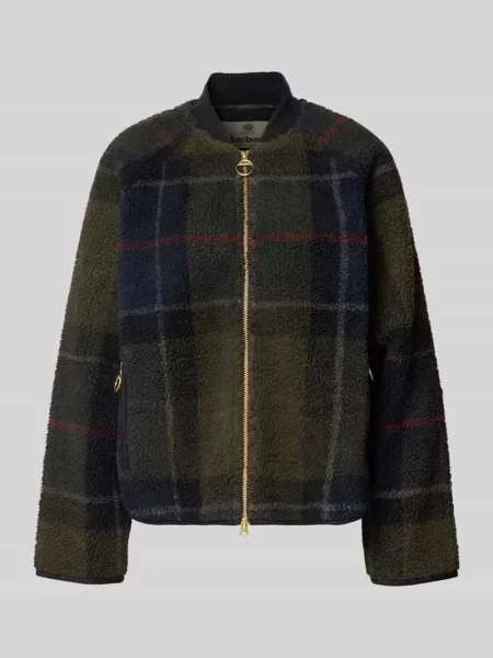 Barbour Damowa kurtka typu teddy Kobiety zielony 34 granatowa