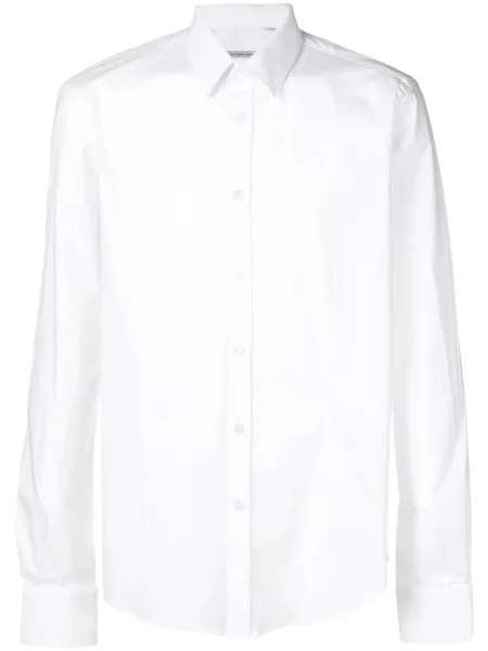 Дълго риза Daniele Alessandrini бяло