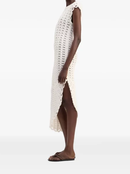 Rochie midi Loulou De Saison cu volane
