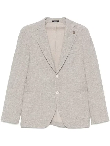Jednořadé sako Breras Milano šedé