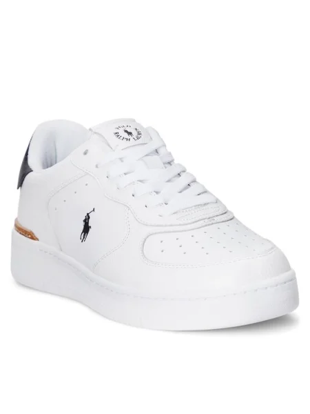 Sneakerși Polo Ralph Lauren alb