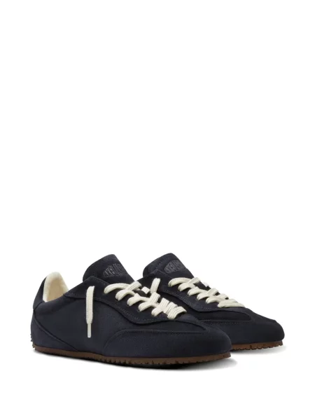 Fűzős szarvasbőr sneaker Axel Arigato kék