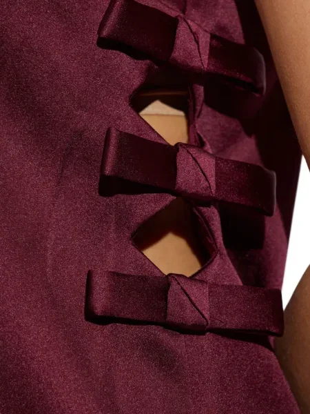 Rochie mini Self-portrait de costum roșu