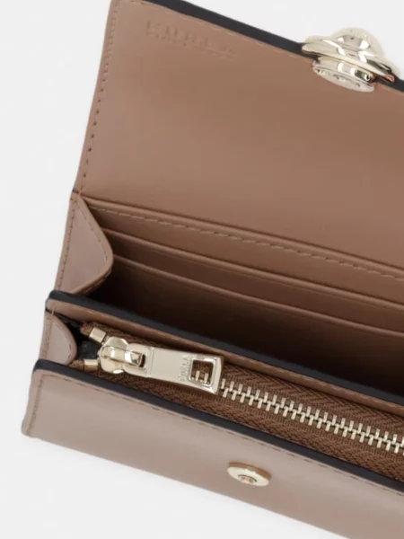 Furla Akcesoria Kobieta ONE SIZE Skóra Mini Portfel Sfera brązowy