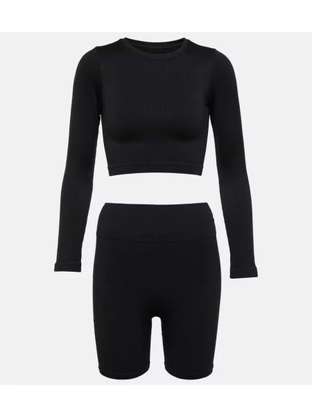 Szorty Prismâ² o krotszym kroju czarne