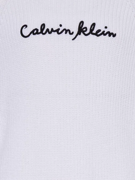 Calvin Klein Swetry weiss biały