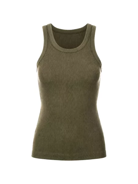 Top Vince tricotate verde