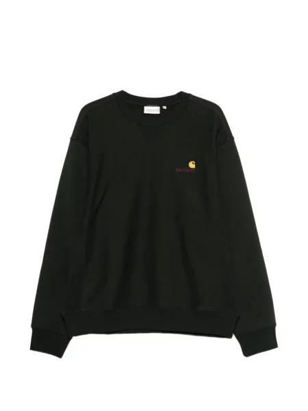 Hanorac Carhartt Wip cu autograf verde