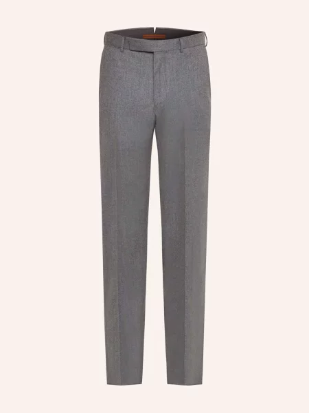 Zegna Chinosy Regular Fit grau szare