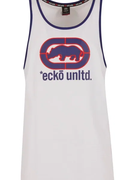 Ecko Unlimited Tričko Lonnie fialkově modrá / svítivě červená bílá