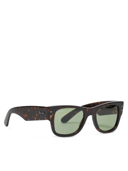 Ochelari de soare Ray-Ban maro