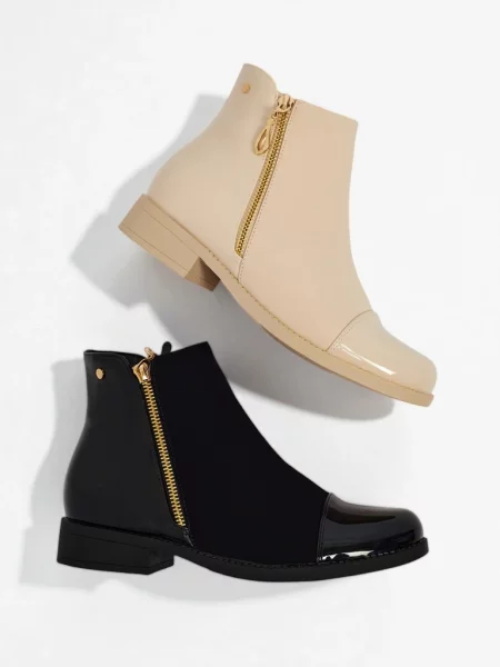 Gleznă botine Resti negru