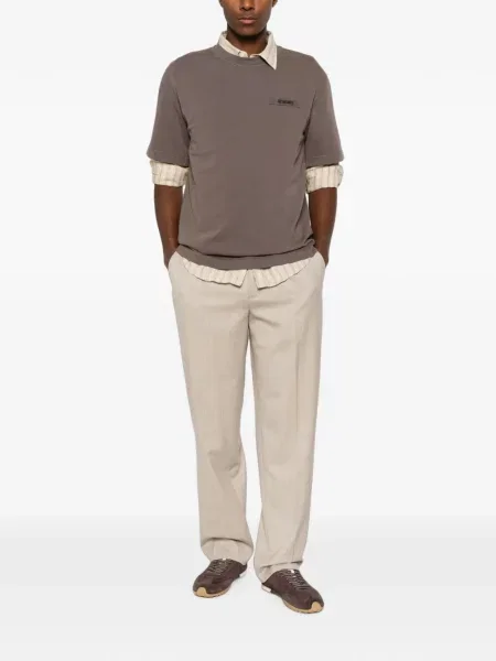 Tricou Jacquemus maro