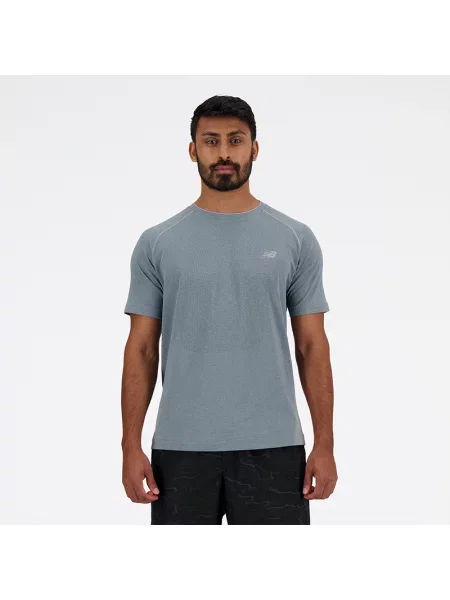 Tričko New Balance Seampless athletics grey šedé