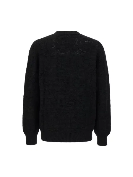 Sweter Dolce And Gabbana z logo czarny