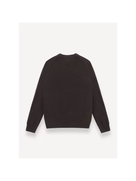 Sweter Colmar wełniany brązowy