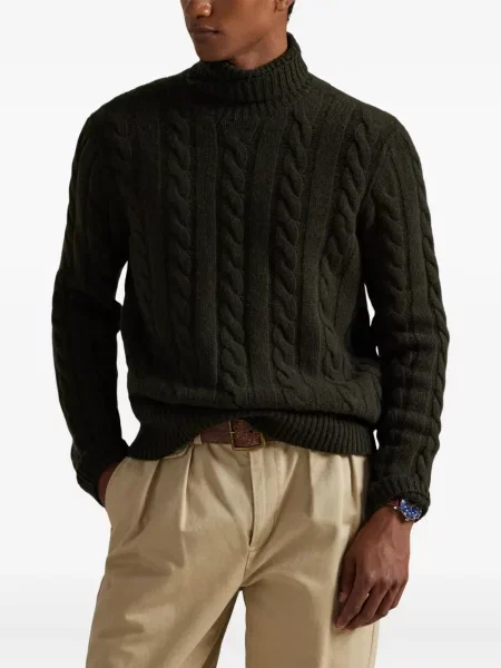 Ριγέ polo Polo Ralph Lauren με κουκούλα με αυτόγραφο λευκό