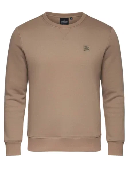 Ombre Mikina tmavě hnědá