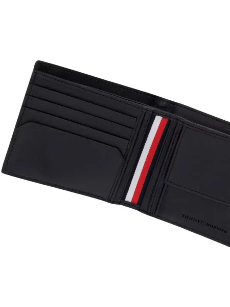TOMMY HILFIGER Peněženka CENTRAL' černá