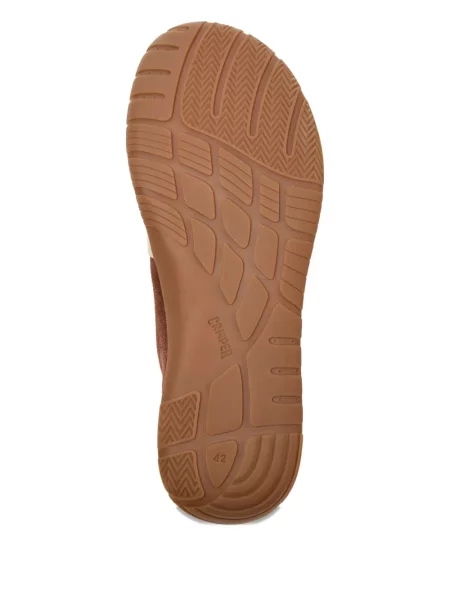 Sneakerși Camper din piele de căprioară negru