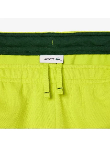 Спортивные штаны Lacoste желтые