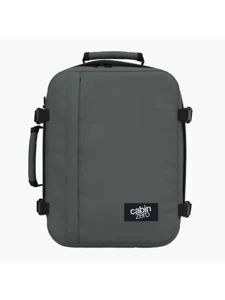 CabinZero Classic 28 l eredeti túra hátizsák. Méret: 28 l szürke