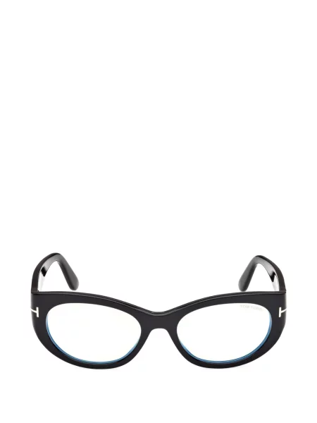 Ochelari de soare rotunzi Tom Ford Eyewear negru