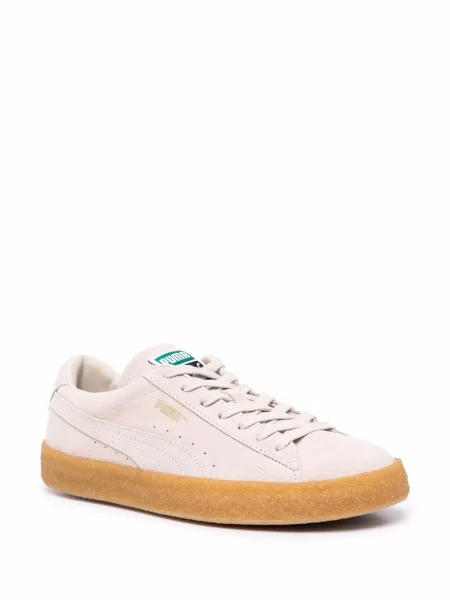 Sneakerși Puma Suede din piele de căprioară bej