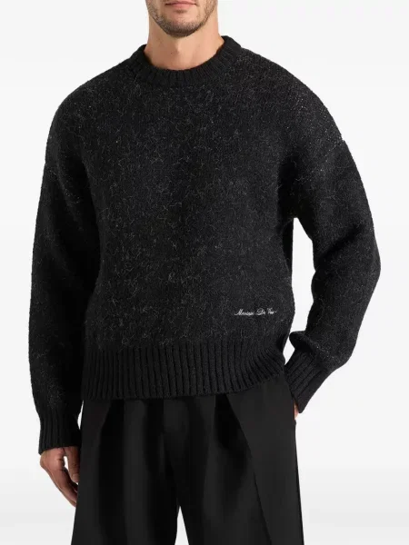 Pulover Manière De Voir de lână negru