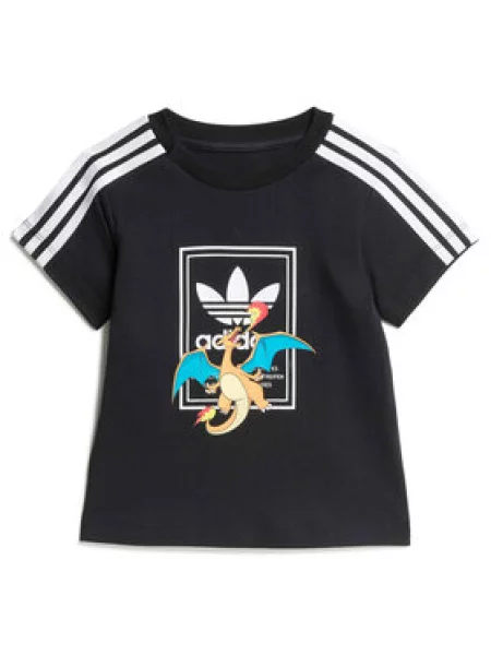 Adidas Póló és rövidnadrág Pokemon fekete