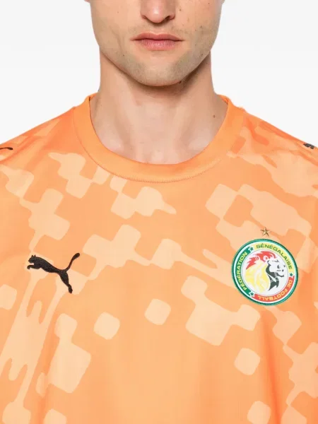 Tricou Puma cu autograf portocaliu