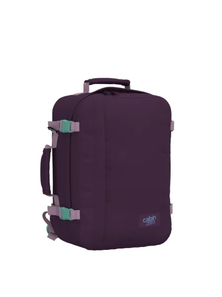 CabinZero Classic 36 l turistický batoh midnight purple fialová