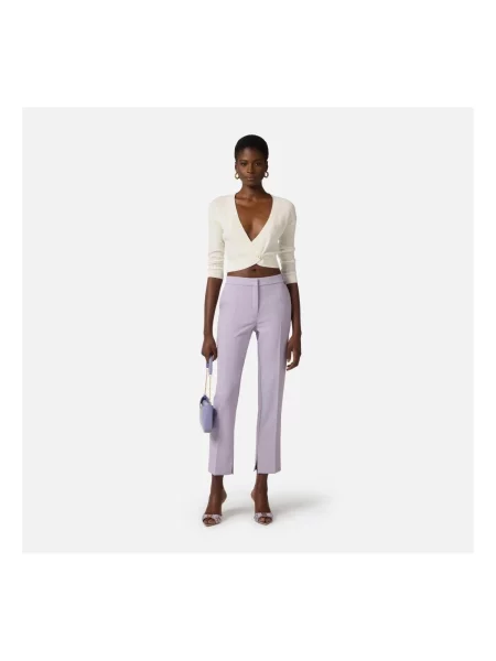 Pantaloni Elisabetta Franchi roz