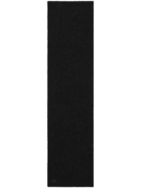 Fular Courreges de lână negru