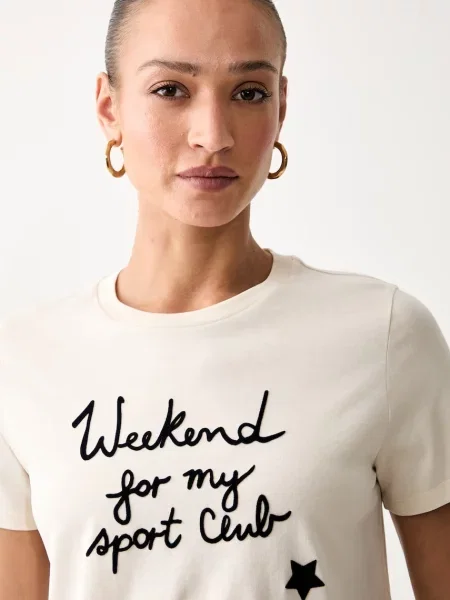Weekend Max Mara női póló WKDEDISON bézs