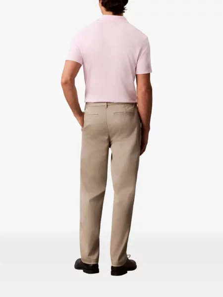 Pantaloni chino Calvin Klein cu autograf