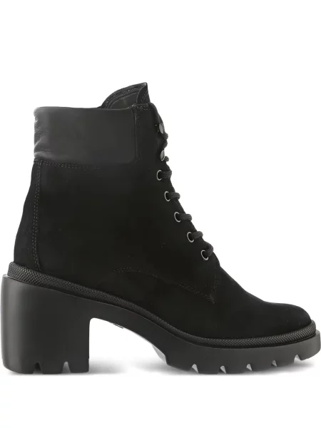 Chunky gležnjače Högl s vezicama s čipkom crna