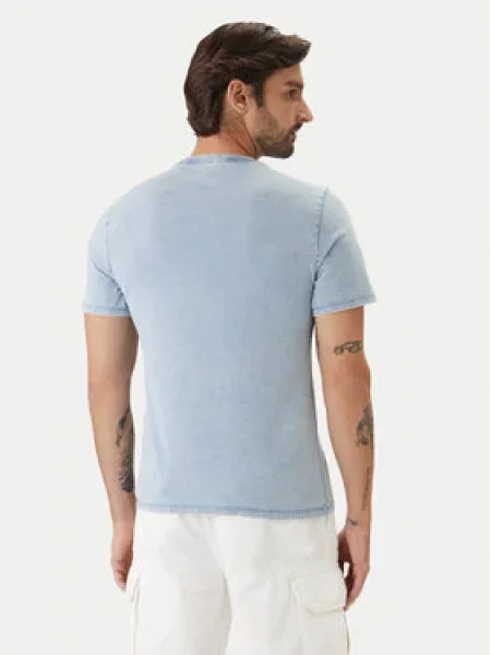 Guess Jeans majica za muškarce od pamuka plava