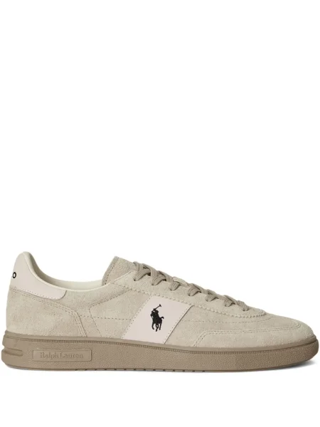 Șapcă Polo Ralph Lauren cu broderie din țesătură twill în carouri albastru