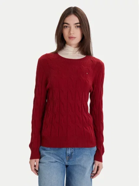 Tommy Hilfiger Pulover rdeča
