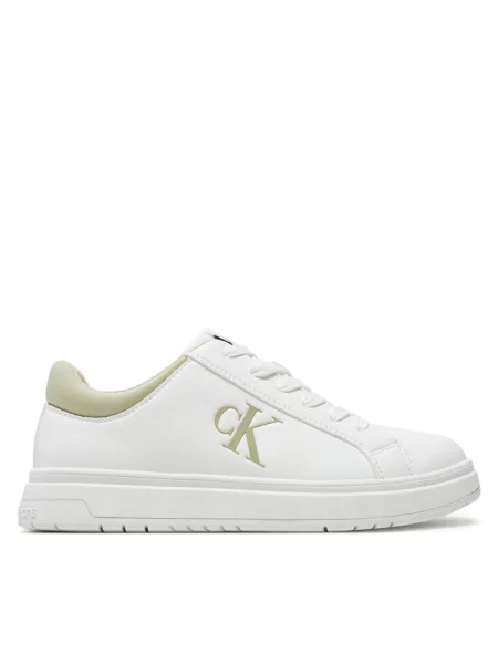 Sneakersy Calvin Klein Jeans białe